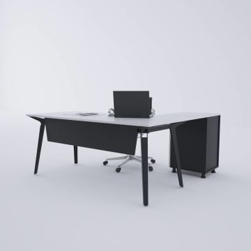 Nova Keson Etajerli Çalışma Masası