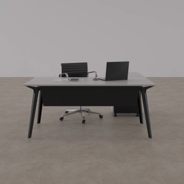 Nova Keson Etajerli Çalışma Masası 180x80 - Beyaz