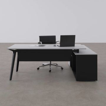 Nova 160cm Alt Etajerli Çalışma Masası 180x80 - Beyaz