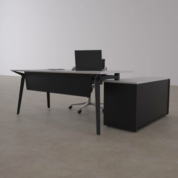 Nova 120cm Alt Etajerli Çalışma Masası 140x80 - Beyaz