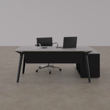 Nova 120cm Alt Etajerli Çalışma Masası 140x80 - Beyaz