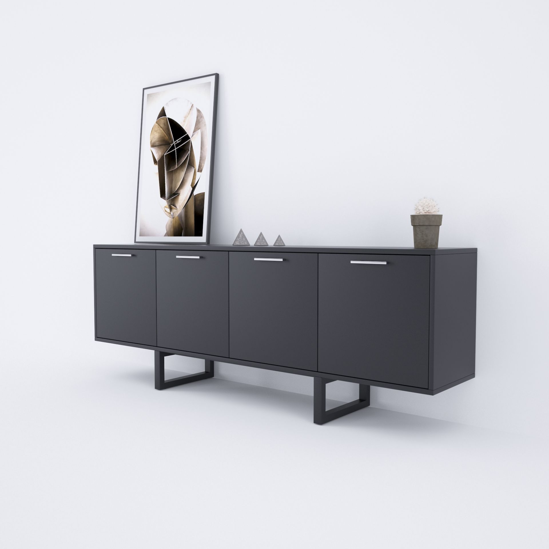 Kabin Antrasit+Antrasit