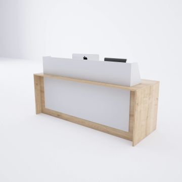 Banko 5 120 - Meşe+Beyaz