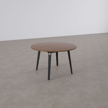 Nova Daire Toplantı Masası S 110x110 - Ceviz