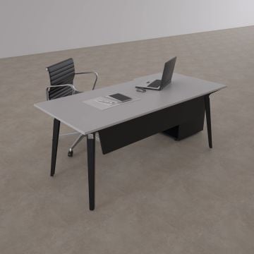 Nova 80cm Alt Etajerli Çalışma Masası 200x80 - Beyaz