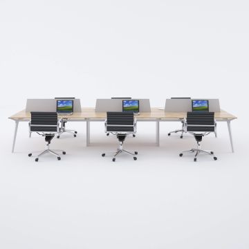 Nova Altılı Çalışma Masası 300x140 - Meşe