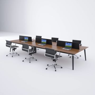 Nova Altılı Çalışma Masası 420x140 - Ceviz