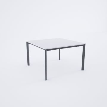 Five Kare Toplantı Masası S 90x90 - Beyaz