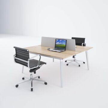 Nova İkili Çalışma Masası 200x140 - Meşe