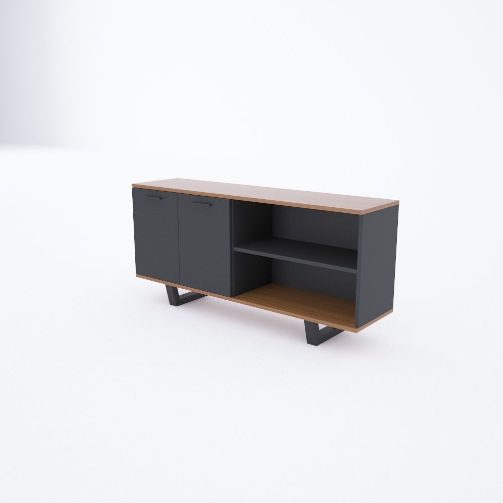 Aleos Dolap Ceviz+Antrasit