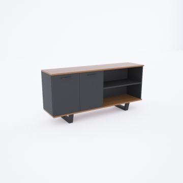 Aleos Dolap Ceviz+Antrasit