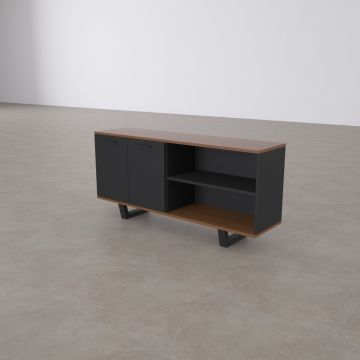 Aleos Dolap Ceviz+Antrasit