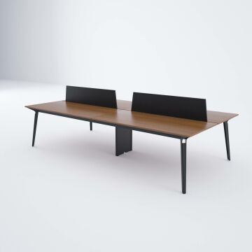 Nova Dörtlü Çalışma Masası 320x140 - Ceviz