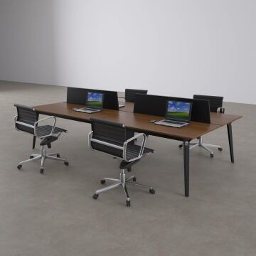 Nova Dörtlü Çalışma Masası 320x140 - Ceviz