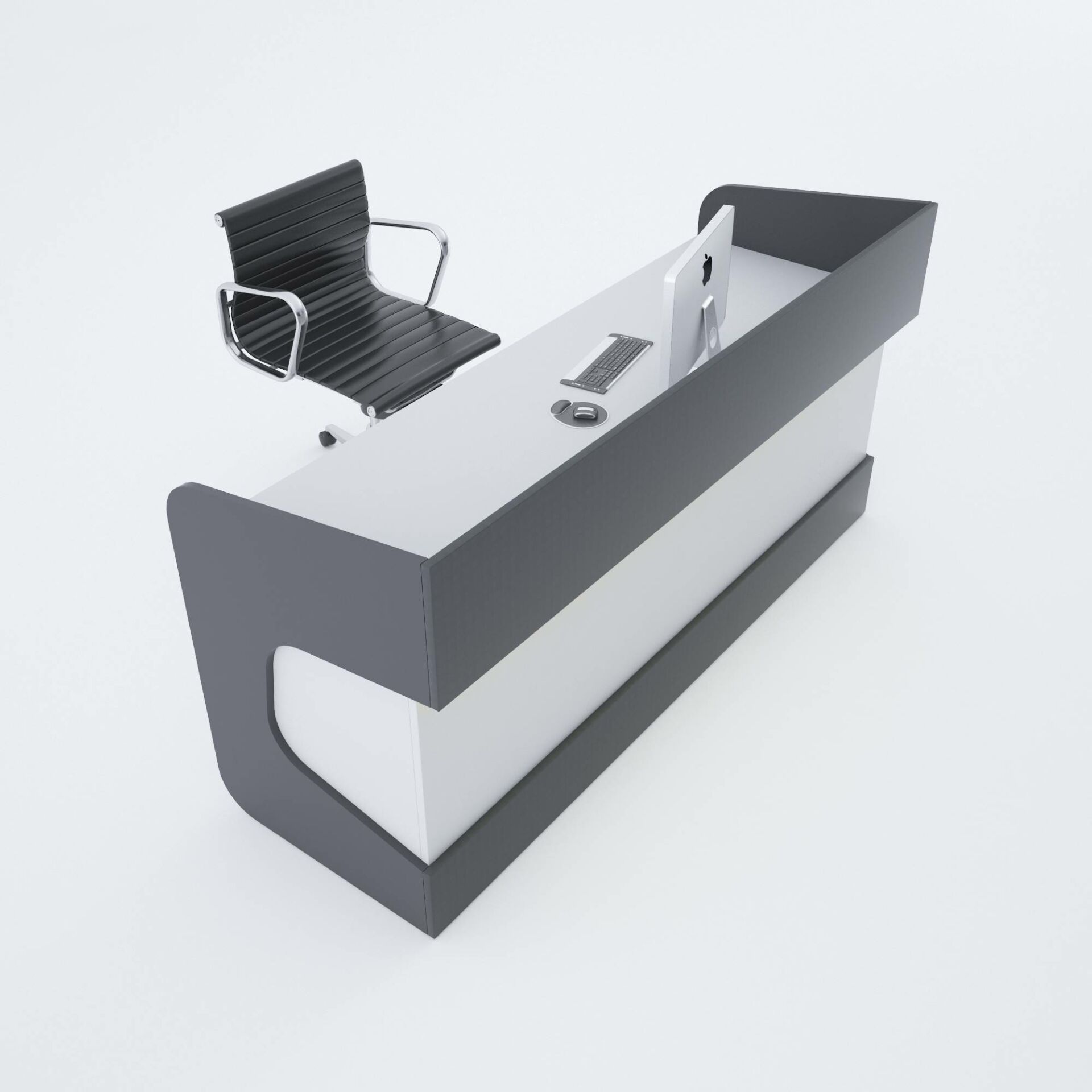 Banko 1 100 - Beyaz+Antrasit