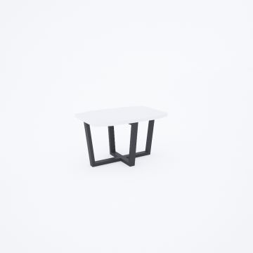 Aleos Sehpa Beyaz+Antrasit