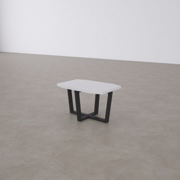 Aleos Sehpa Beyaz+Antrasit