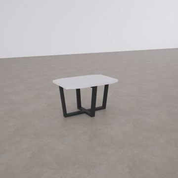 Aleos Sehpa Beyaz+Antrasit