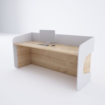 Banko 1 100 - Meşe+Beyaz