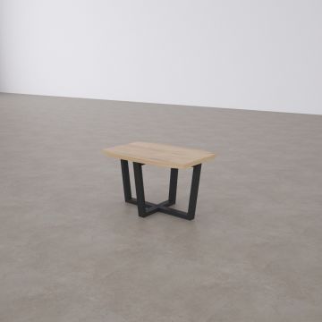 Aleos Sehpa Meşe+Antrasit