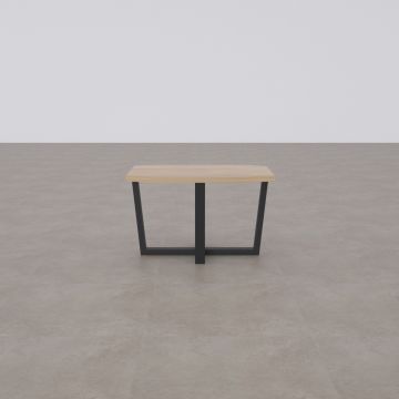 Aleos Sehpa Meşe+Antrasit