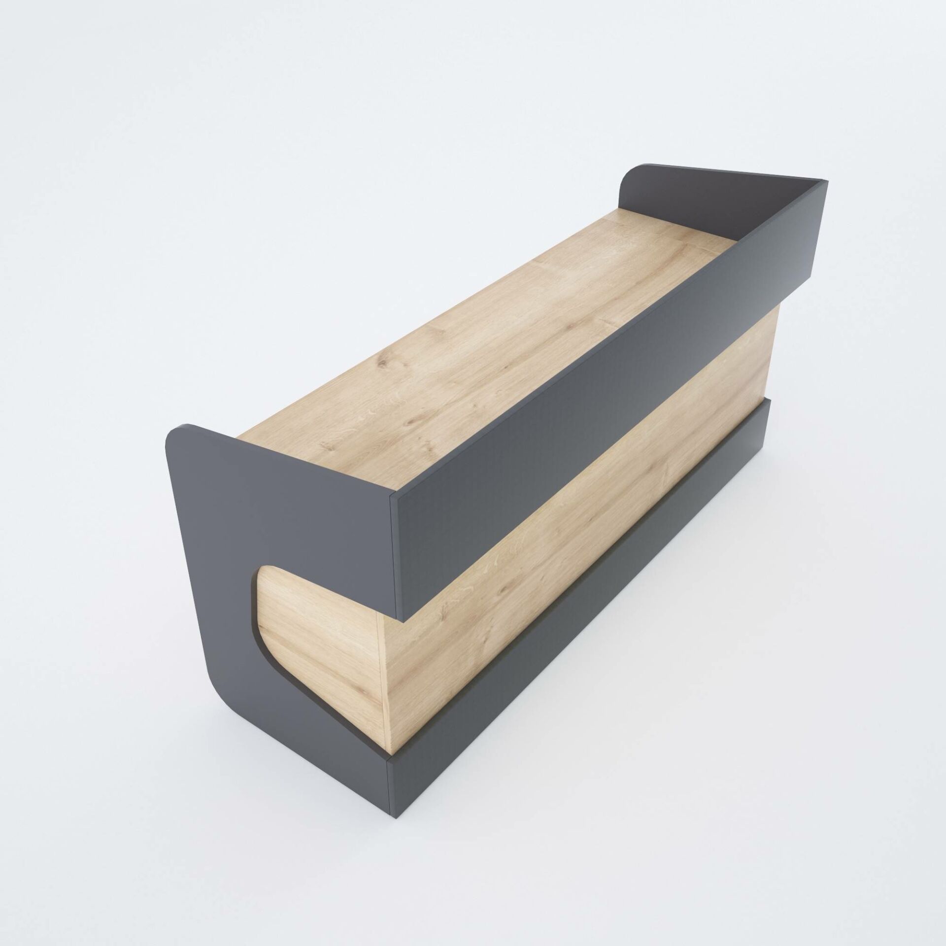 Banko 1 120 - Meşe+Antrasit