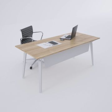 Nova Çalışma Masası 200x80 - Meşe