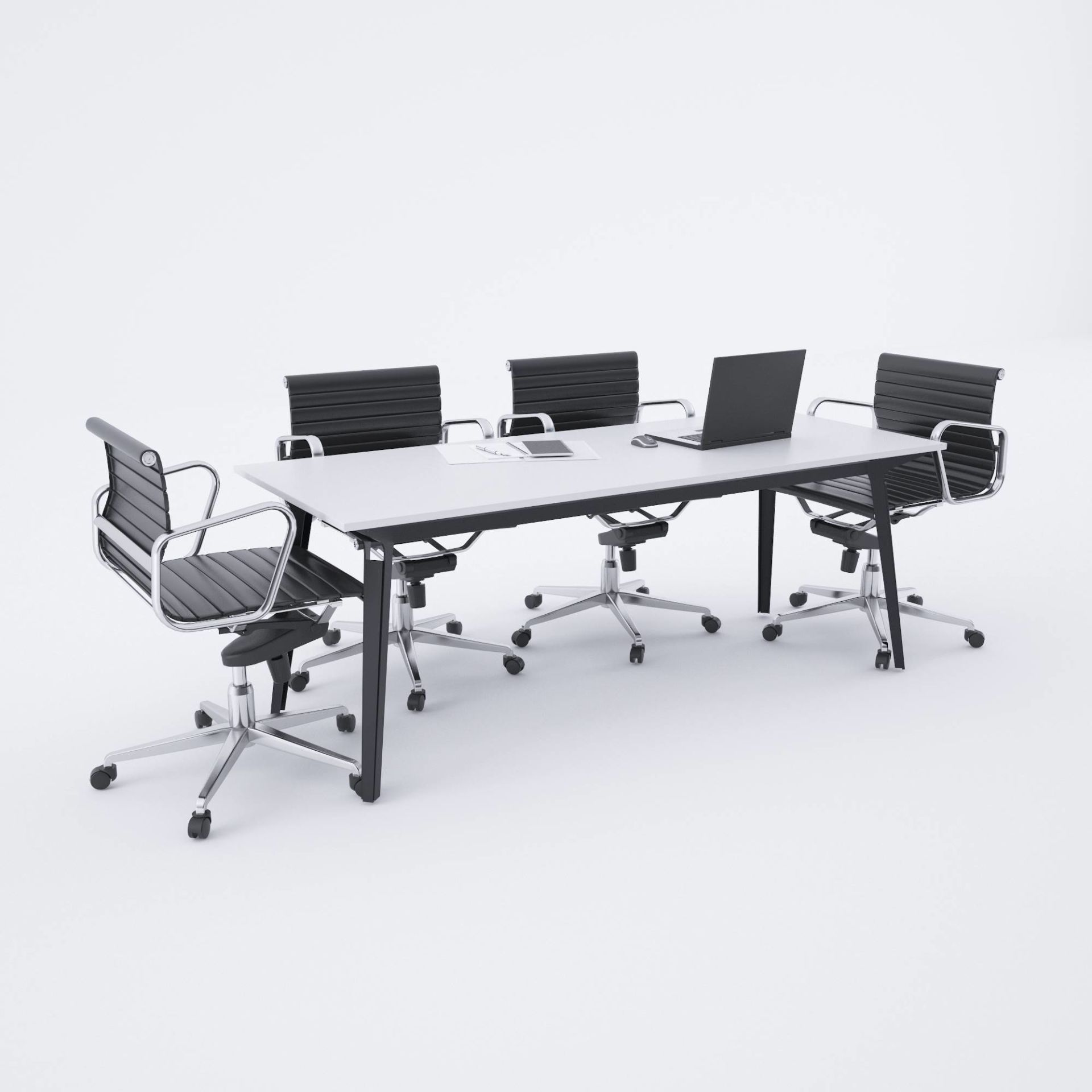 Nova Toplantı Masası M 140x80 - Beyaz