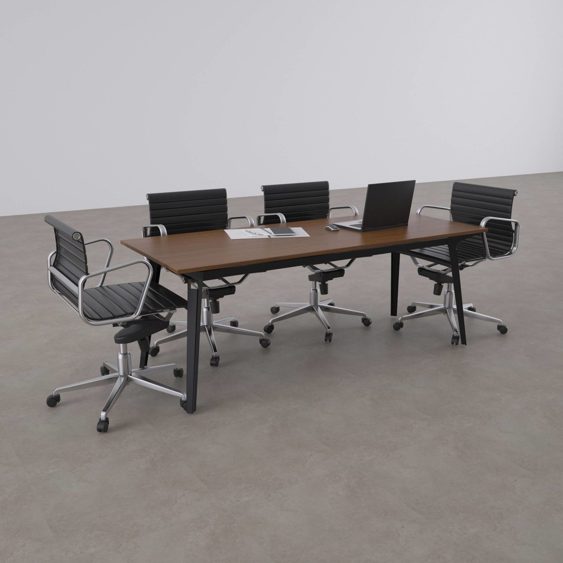 Nova Toplantı Masası M 140x80 - Ceviz