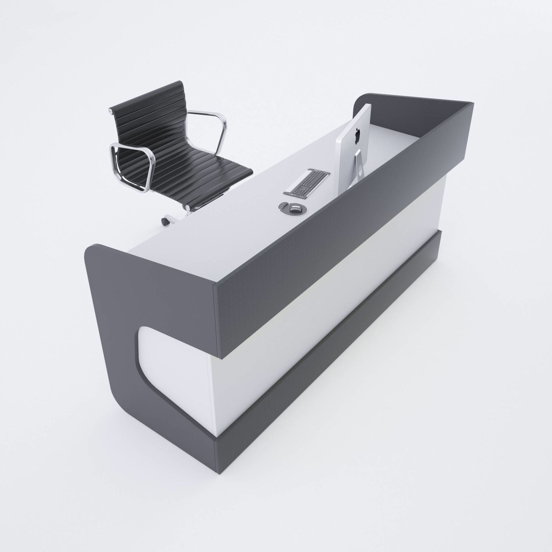 Banko 1 140 - Beyaz+Antrasit