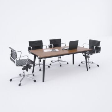 Nova Toplantı Masası M 180x80 - Ceviz