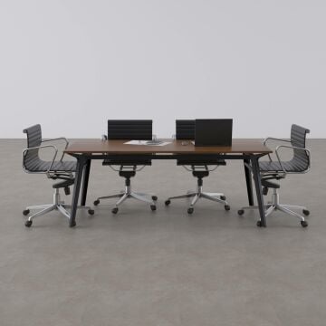 Nova Toplantı Masası M 180x80 - Ceviz