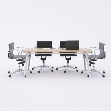 Nova Toplantı Masası M 180x80 - Meşe