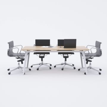 Nova Toplantı Masası M 180x80 - Meşe