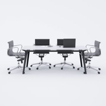 Nova Toplantı Masası M 200x80 - Beyaz