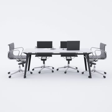 Nova Toplantı Masası M 200x80 - Beyaz