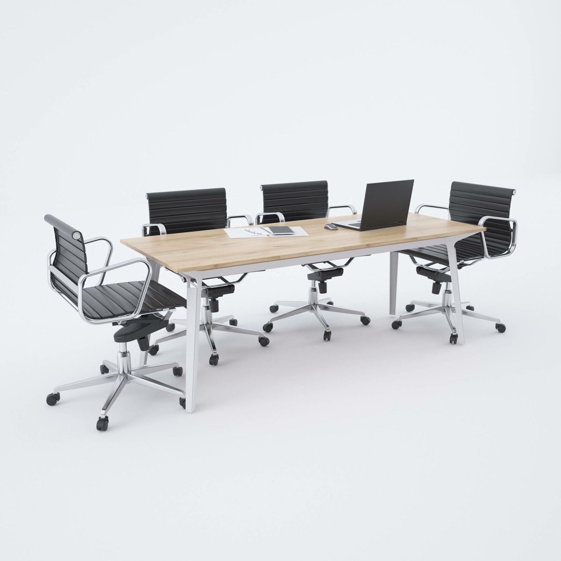 Nova Toplantı Masası M 200x80 - Meşe