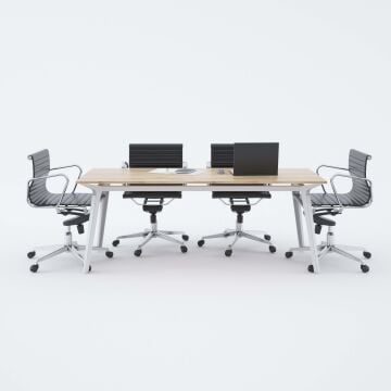 Nova Toplantı Masası M 200x80 - Meşe