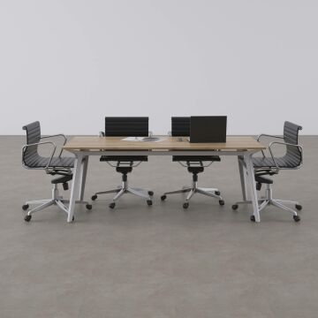 Nova Toplantı Masası M 200x80 - Meşe