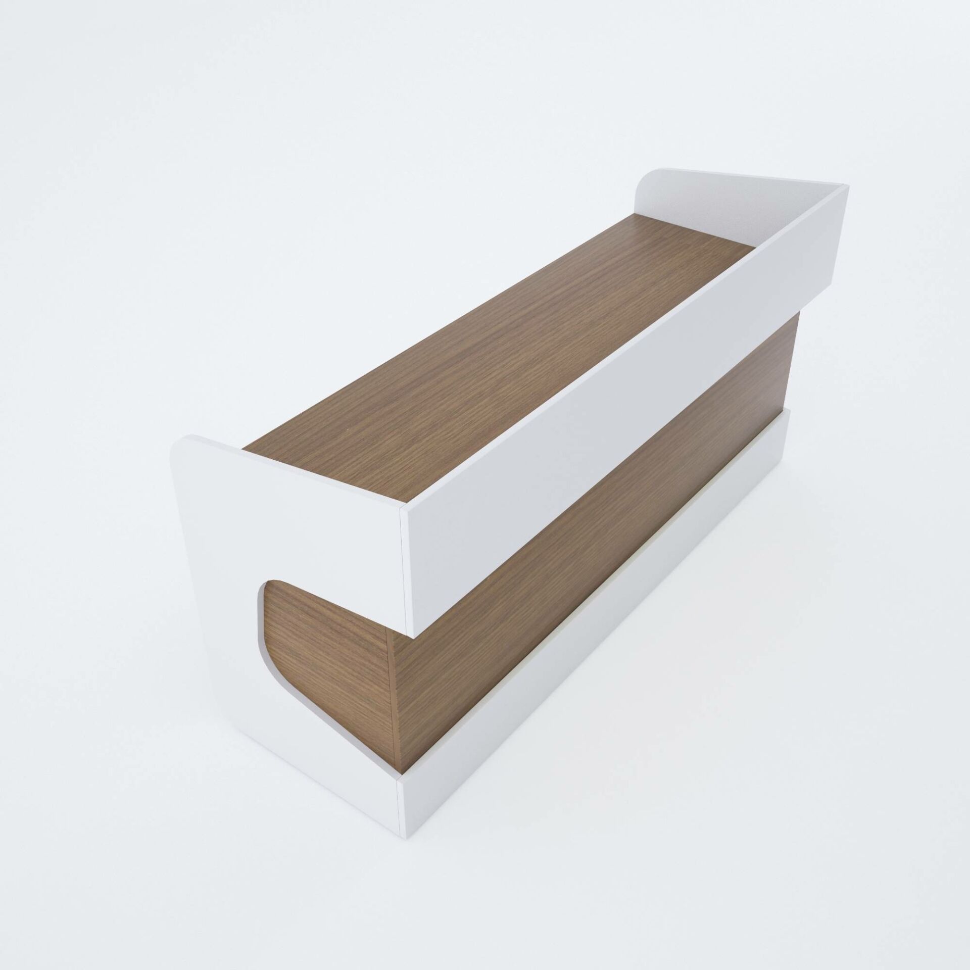 Banko 1 180 - Ceviz+Beyaz