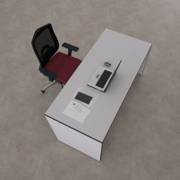 Panel Çalışma Masası Beyaz - 180x80