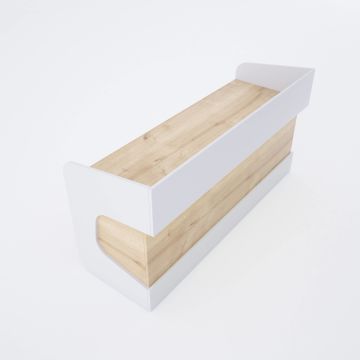 Banko 1 180 - Meşe+Beyaz