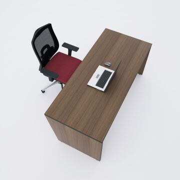 Panel Çalışma Masası Ceviz - 140x80