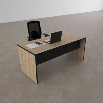 Panel Çalışma Masası Meşe - 100x80