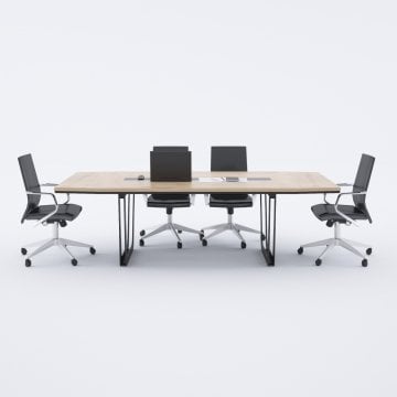 V-Form Toplantı Masası