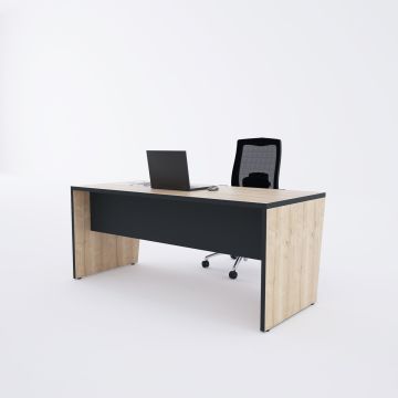 Panel Çalışma Masası Meşe - 160x80