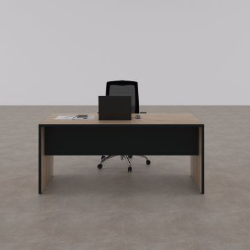 Panel Çalışma Masası Meşe - 160x80