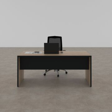 Panel Çalışma Masası Meşe - 180x80