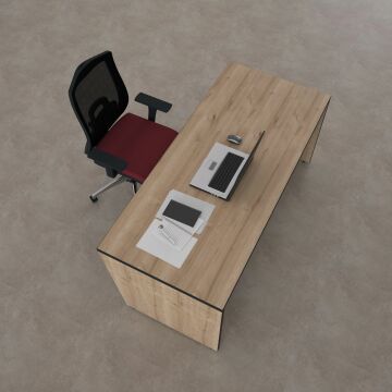 Panel Çalışma Masası Meşe - 180x80