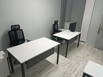 Cube 50 Tekli Ofis Masası Metal Ayağı